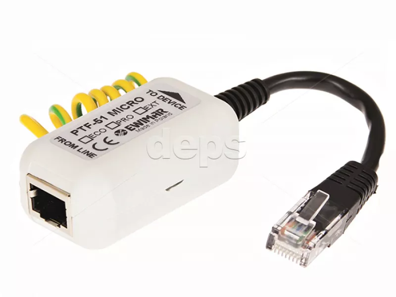 1 кан. FE грозозахист Ewimar PTF-51-ECO/PoE/Micro v2