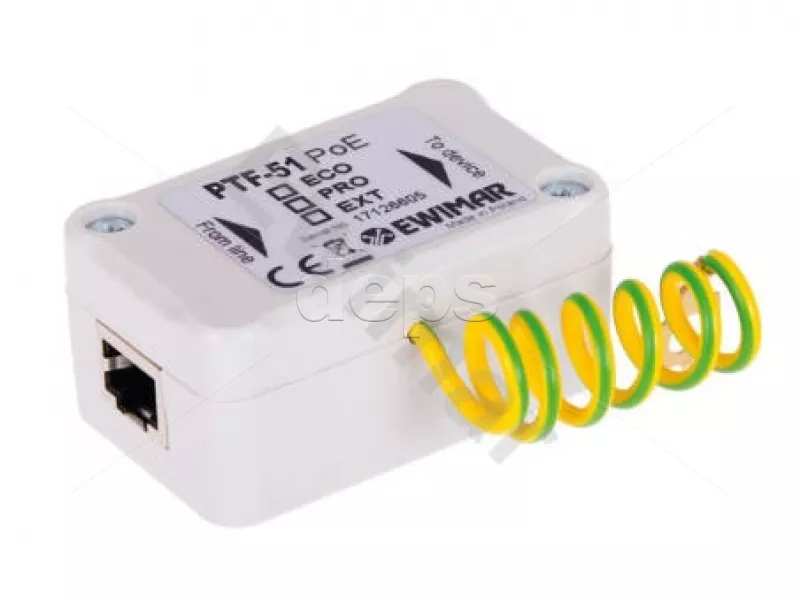 1 кан. FE грозозащита Ewimar PTF-51-ECO/PoE