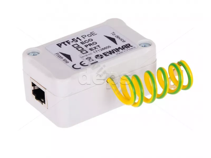 1 кан. FE грозозащита Ewimar PTF-51-EXT/POE
