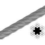 3 мм 6х7+1FC цб 100м