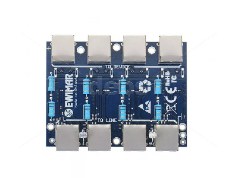 4-кан. FE грозозащита Ewimar PTF-54-PRO/PoE