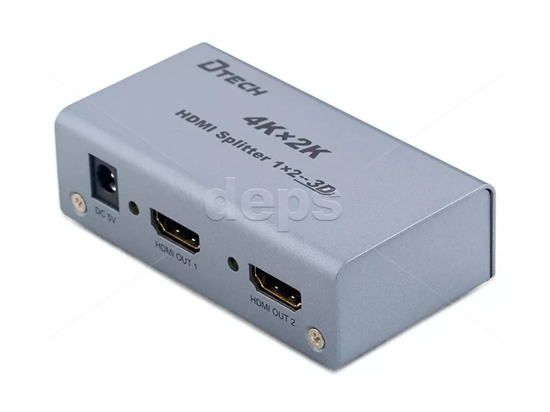 4К HDMI делитель 1x2