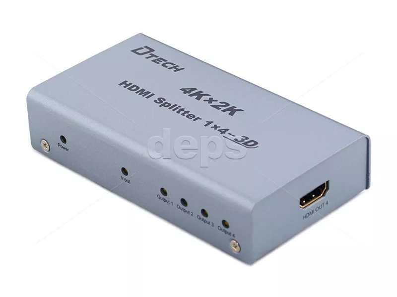 4К HDMI делитель 1x4