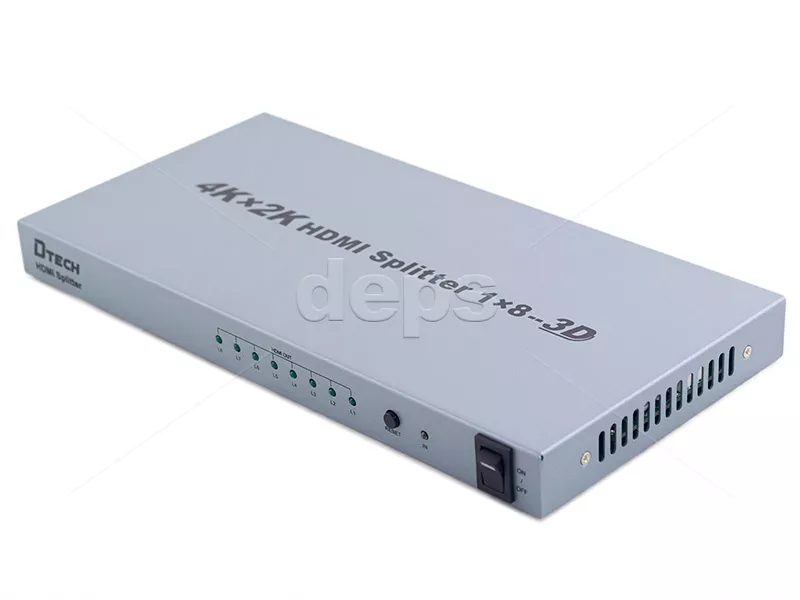 4К HDMI дільник 1x8