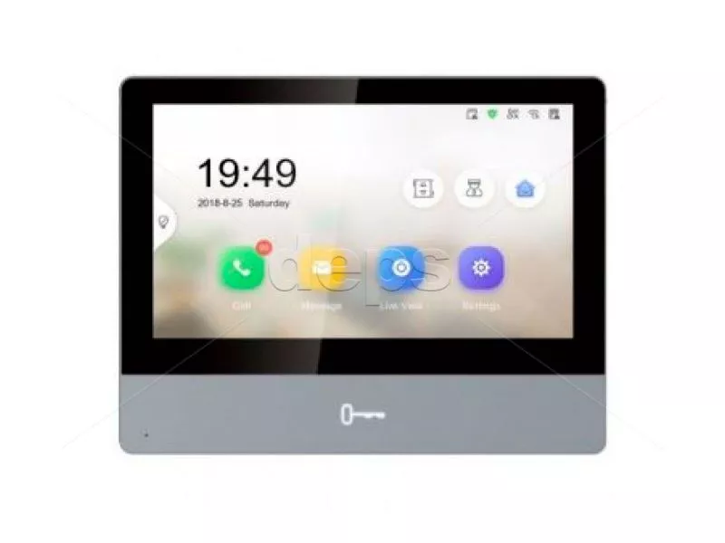 7" IP видеодомофон Hikvision DS-KH8350-WTE1