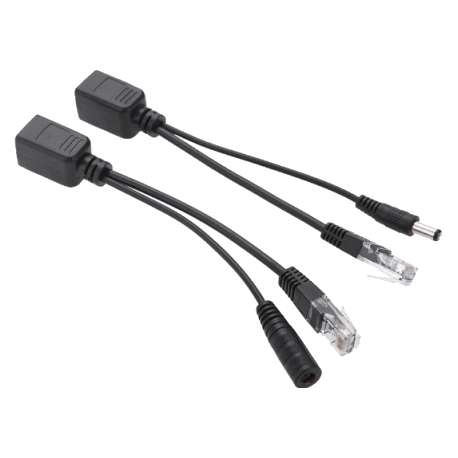 802.3at (30Вт), Black, OEM Q50 пасивний (пара)