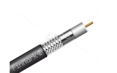 Абонентський коаксіальний кабель FinMark F660BVcu F 660BVcu black FinMark (чорний, 100м)