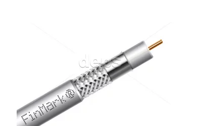 Абонентський коаксіальний кабель FinMark F660BVcu F 660BVcu white FinMark (білий, 100м)