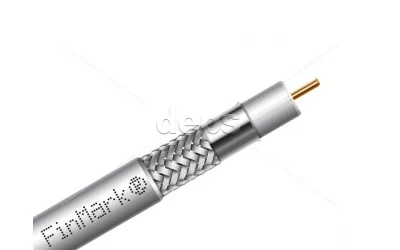 Абонентський коаксіальний кабель FinMark F690B-LSZH в оболонці LSZH F 690B-LSZH white FinMark (білий, 305м)