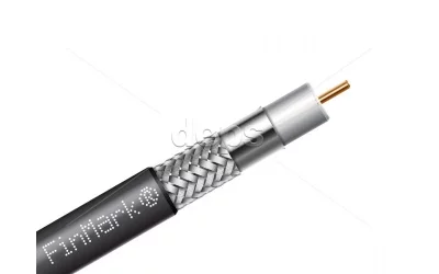Абонентський коаксіальний кабель FinMark F690BV F 690BV white FinMark (білий, 100м)