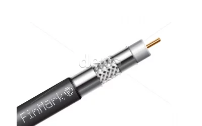Абонентський коаксіальний кабель FinMark F6TSV F 6TSV white FinMark (білий, 305м)