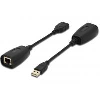 Адаптер Digitus USB extender 45 m RJ-45 to USB AF Cat5 (DA-70139-2)