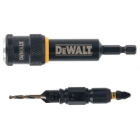 Адаптер для инструмента DeWALT FLIP&DRIVE, №12, сверло 3.15мм, зенкер 6мм, Pz2 (DT70789)