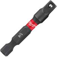 Адаптер для инструмента Milwaukee ShW с 1/4" HEX на 1/4" квадратный хвостовик (4932471826)