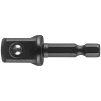 Адаптер для инструмента Neo Tools 1/4" Hex 1/2" квадратный, ударный, сталь S2 (56-556)