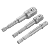 Адаптер для инструмента Tolsen комплект 1/4 ",3/8" x65мм 1/2 "x70мм, 3 шт (77864)
