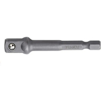 Адаптер для инструмента Toptul для головок под шуруповерт 1/4"х3/8" L65 шестигранный (FPKA0812)