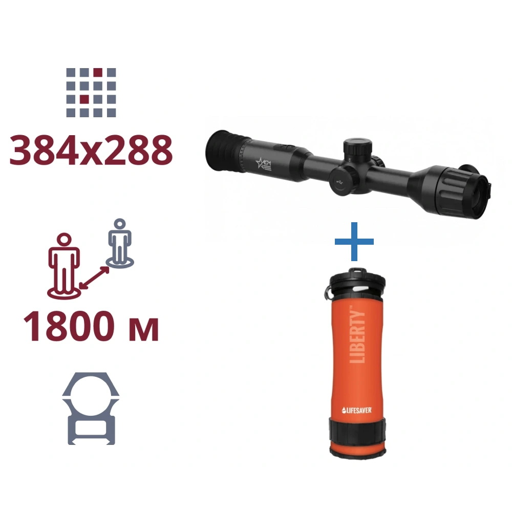 AGM Adder TS35-384 + LifeSaver Liberty Orange