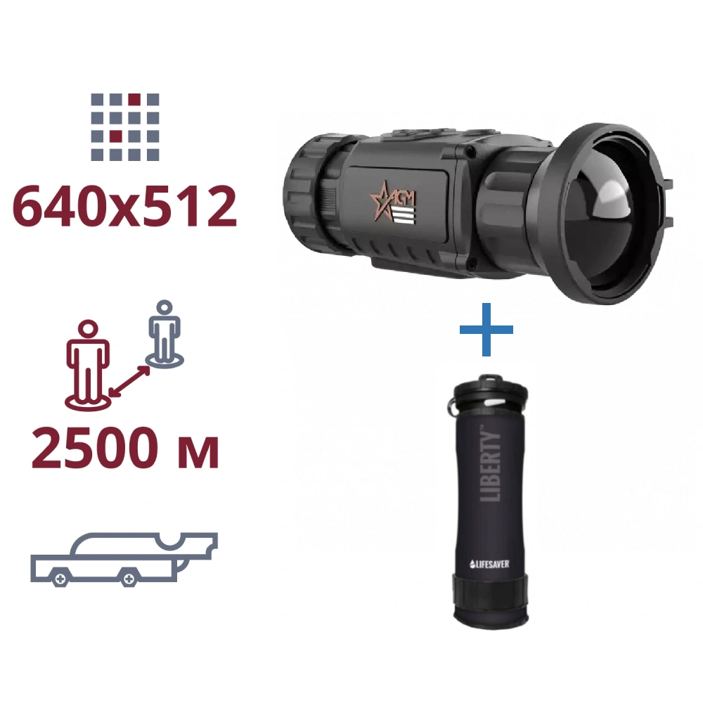 AGM Rattler TC50-640 + LifeSaver Liberty Black