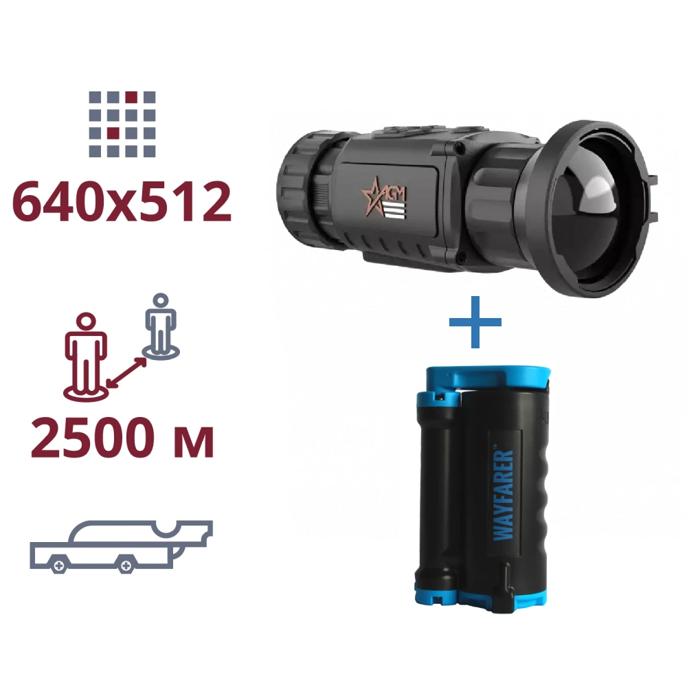 AGM Rattler TC50-640 + LifeSaver Wayfarer