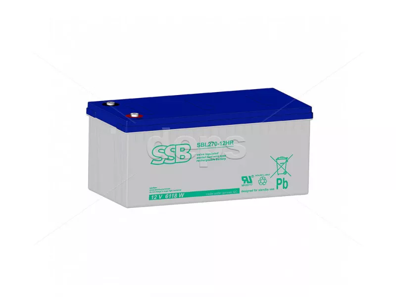 AGM свинцово-кислотный аккумулятор SSB SBL 270-12HR (12V 241.9Ah)