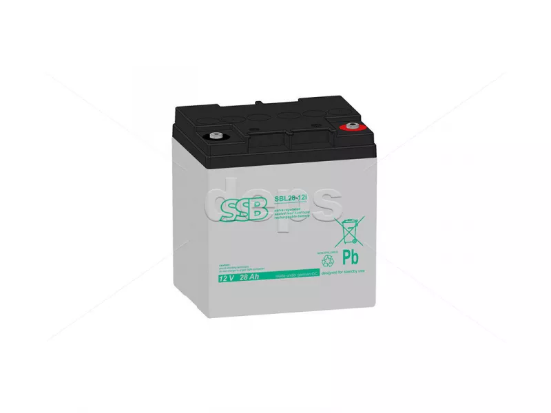 AGM свинцово-кислотный аккумулятор SSB SBL 28-12I (12V 28Ah)