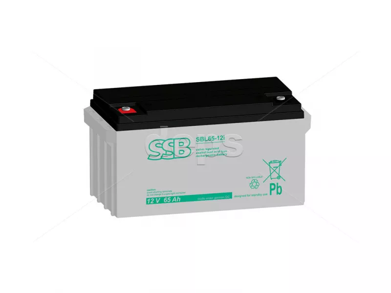 AGM свинцово-кислотный аккумулятор SSB SBL 65-12I (12V 65Ah)