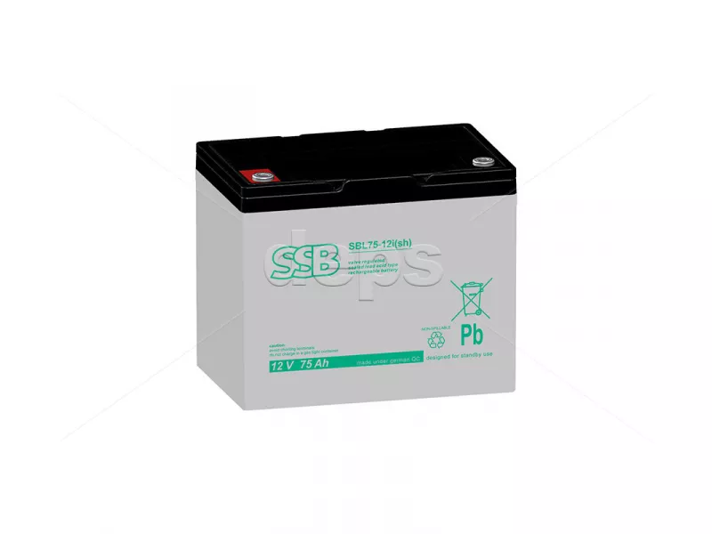 AGM свинцово-кислотный аккумулятор SSB SBL 75-12I (12V 75Ah)
