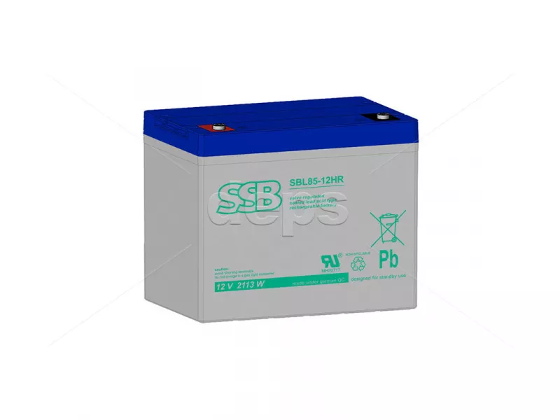 AGM свинцово-кислотный аккумулятор SSB SBL 85-12HR (12V 75.6Ah)