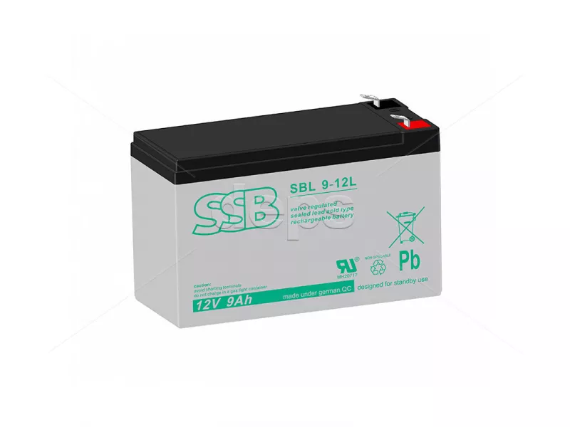 AGM свинцово-кислотный аккумулятор SSB SBL SBL 9-12L (12V 9Ah)