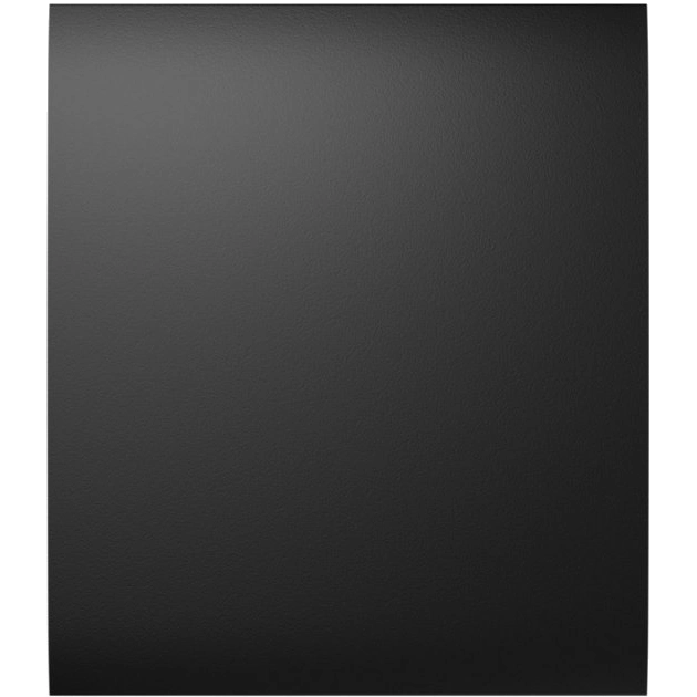 Ajax CenterButton (1-gang/2-way) [55] black для одноклавішного або прохідного вимикача