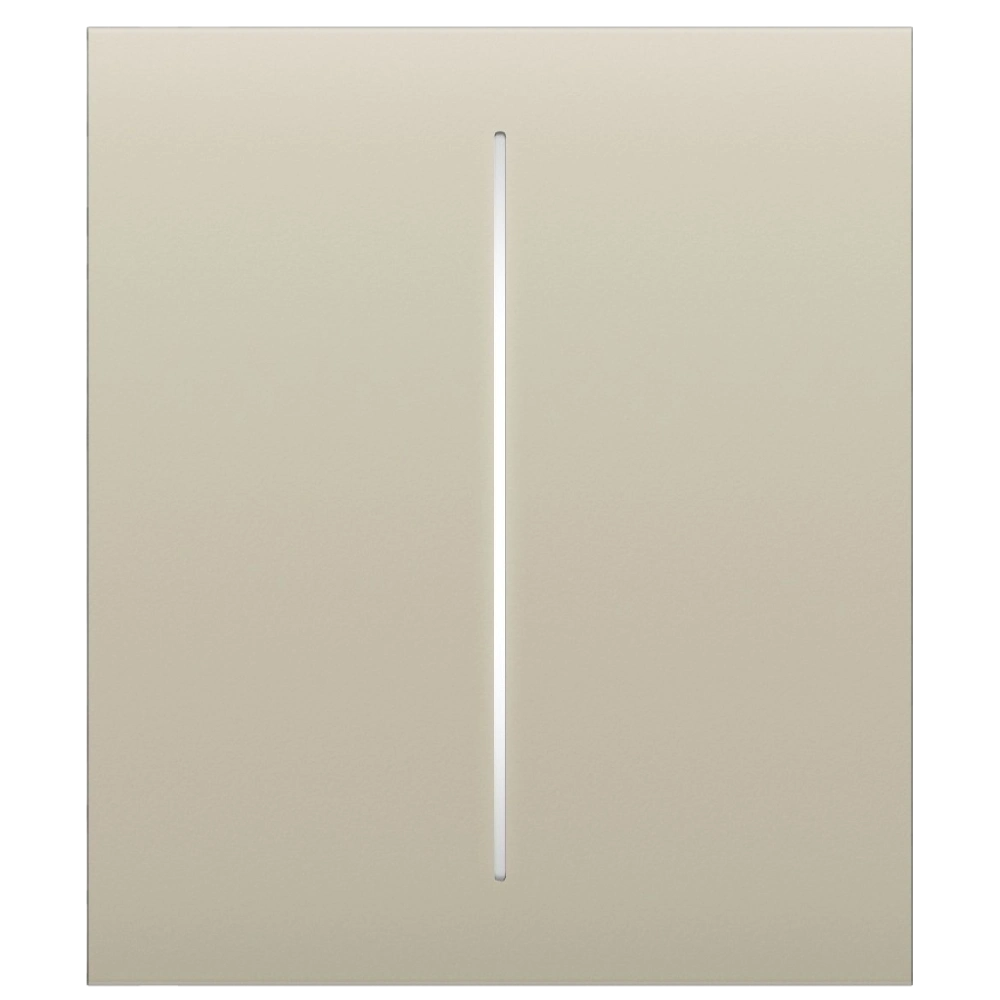 Ajax CenterButton (2-gang) [55] ivory