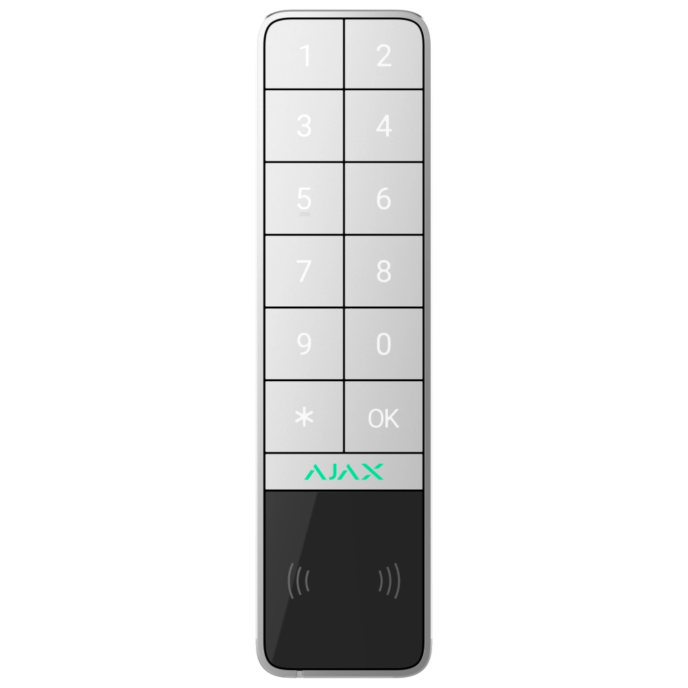 Ajax KeyPad Outdoor Jeweller (8EU) ASP white