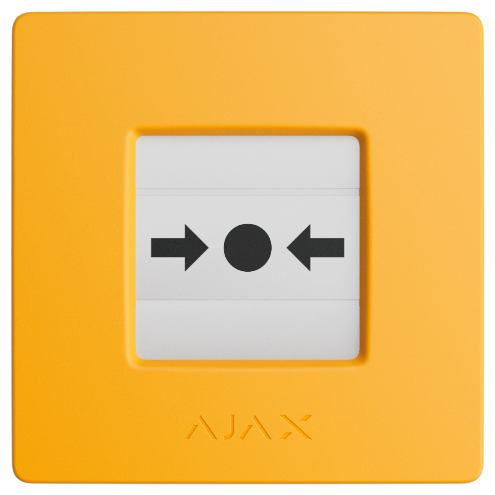 Ajax Manual Call Point (Yellow) ручний бездротовий