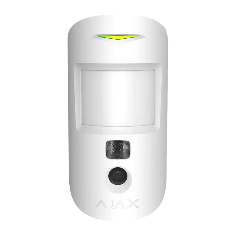 Ajax MotionCam HDR (PhOD) Jeweller white руху з камерою