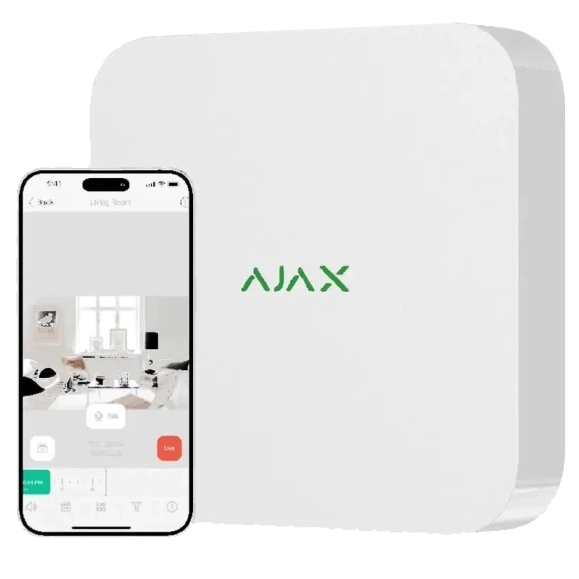 Ajax NVR (8ch) (8EU) white