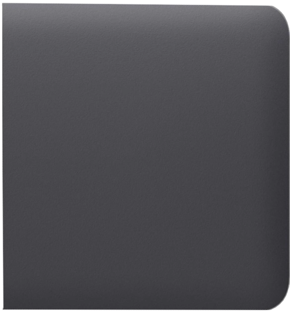 Ajax SideButton (1-gang/2-way) graphite