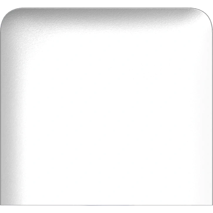 Ajax SideButton (1-gang) white vertical