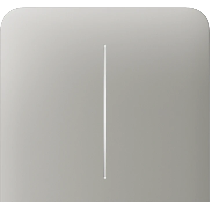 Ajax SideButton (2-gang) vertical [55] ASP oyster