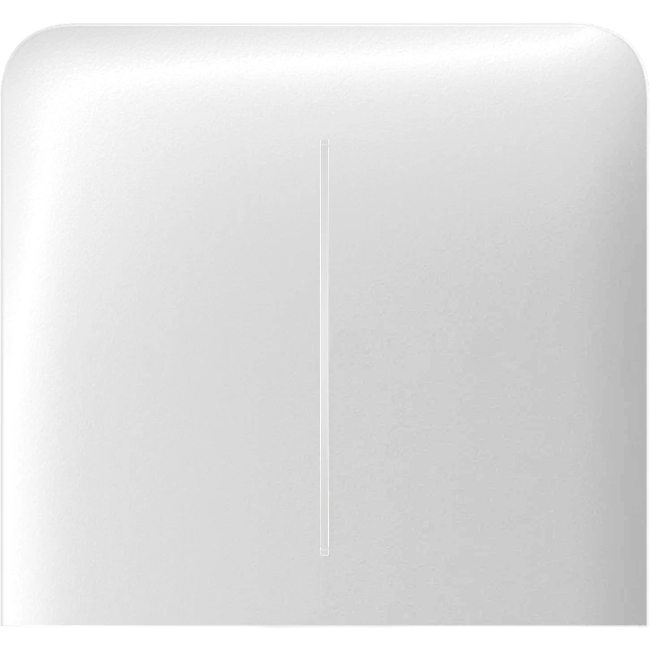 Ajax SideButton (2-gang) vertical white