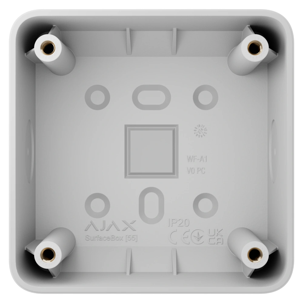 Ajax SurfaceMounting box white