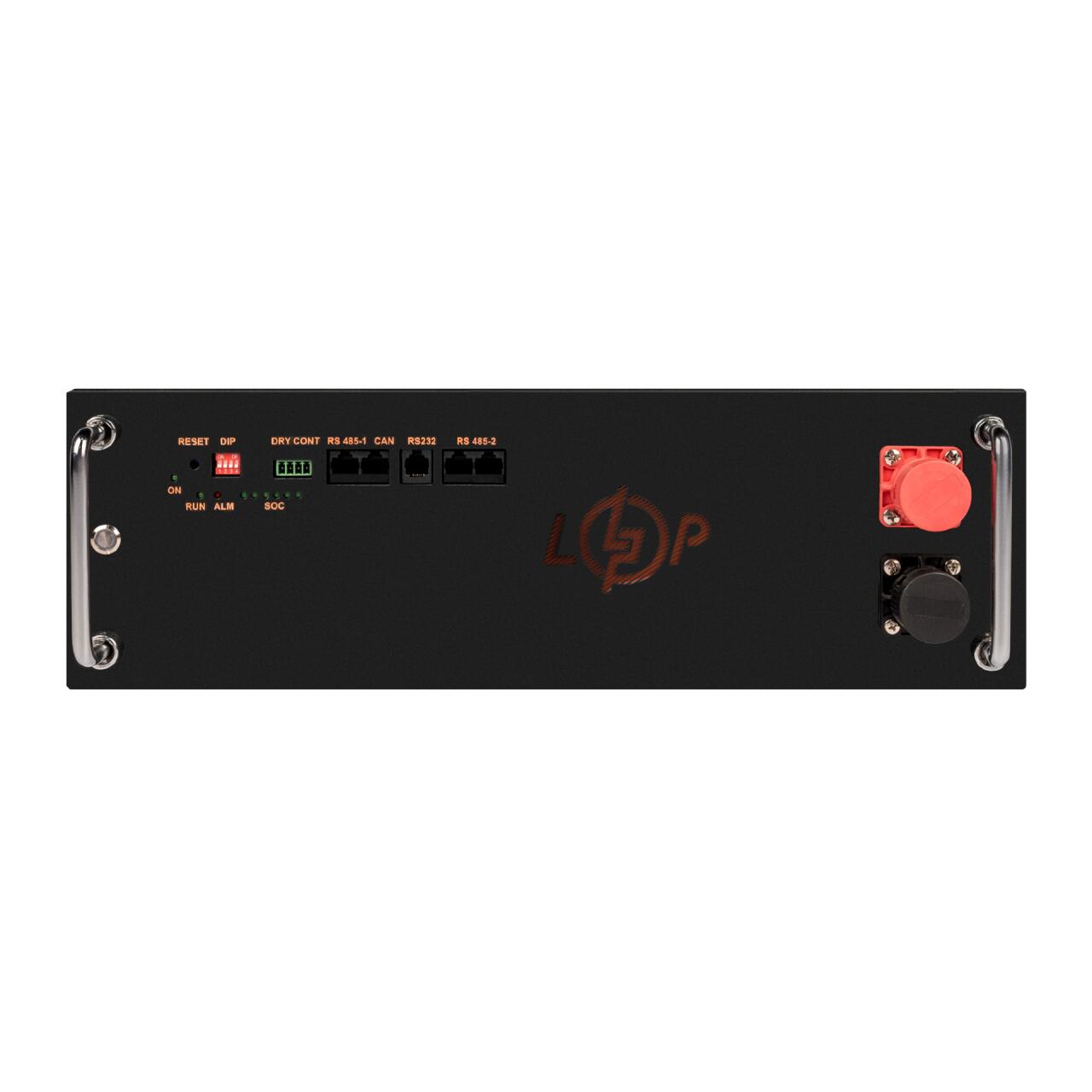 Аккумулятор LP LiFePO4 25,6V - 200 Ah (5120Wh) (BMS JK 150A/100А) RM RS485/CAN BL