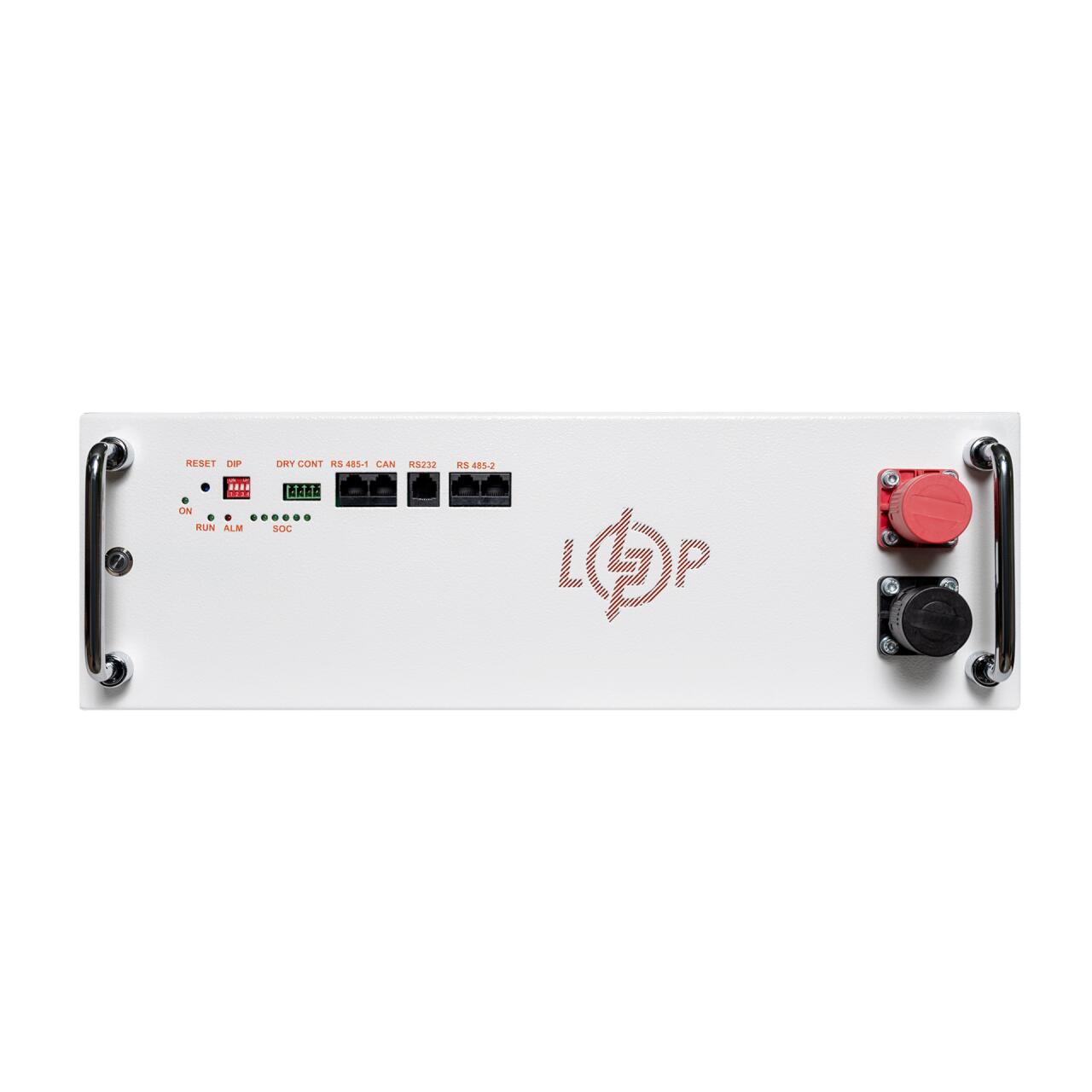 Аккумулятор LP LiFePO4 51,2V - 100 Ah (5120Wh) (BMS JK 100A/50А) RM RS485/CAN WH