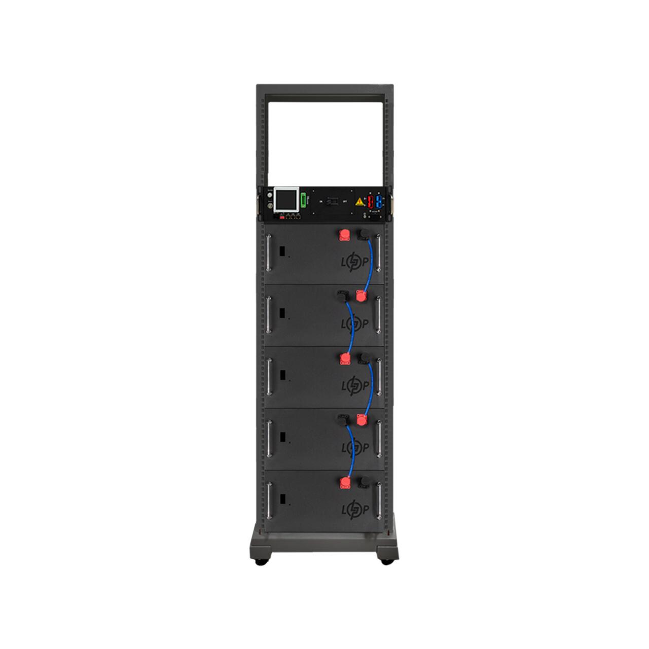Аккумулятор LP LiFePO4 Battery HVM 256V 150Ah (38400 Wh) BMS 125А AB Lrack black