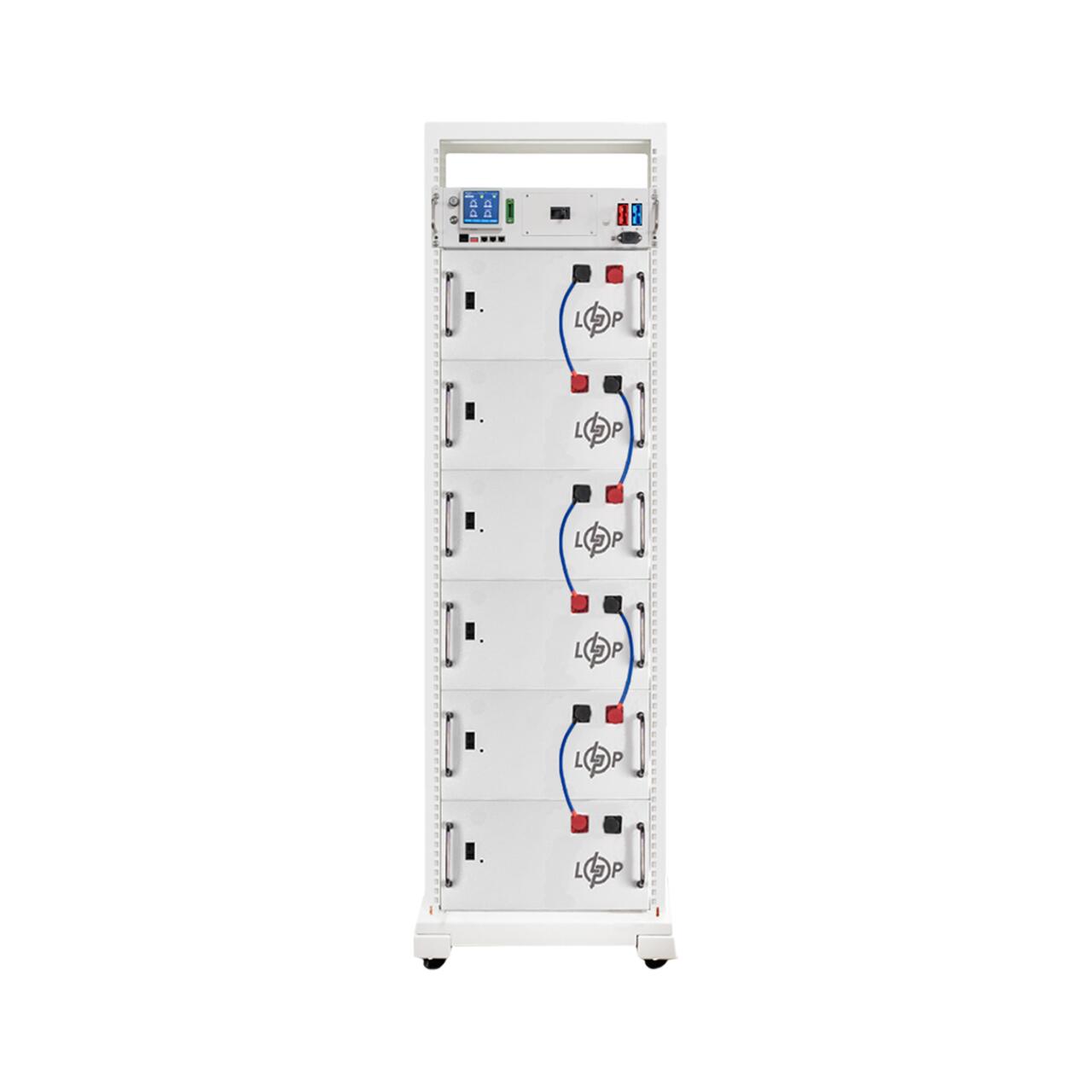Аккумулятор LP LiFePO4 Battery HVM 307,2V 315Ah (96768 Wh) BMS 125А Lrack white AB PRO
