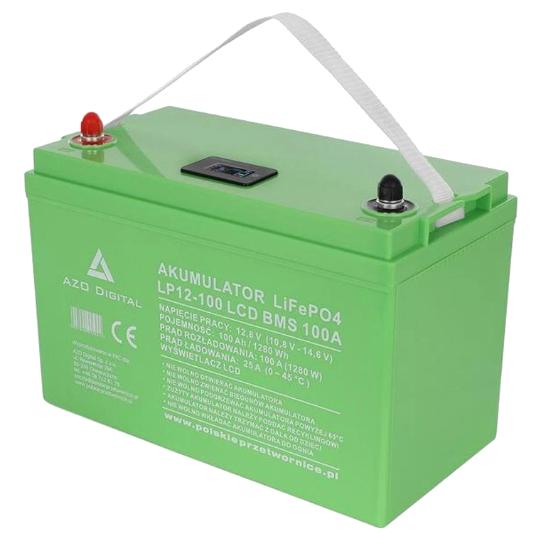 Аккумуляторная батарея LP12-100 100Ah 12V 100A LCD