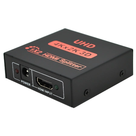 Активный HDMI сплитер 1=>2 порта 4K, 2K DC5V/2A