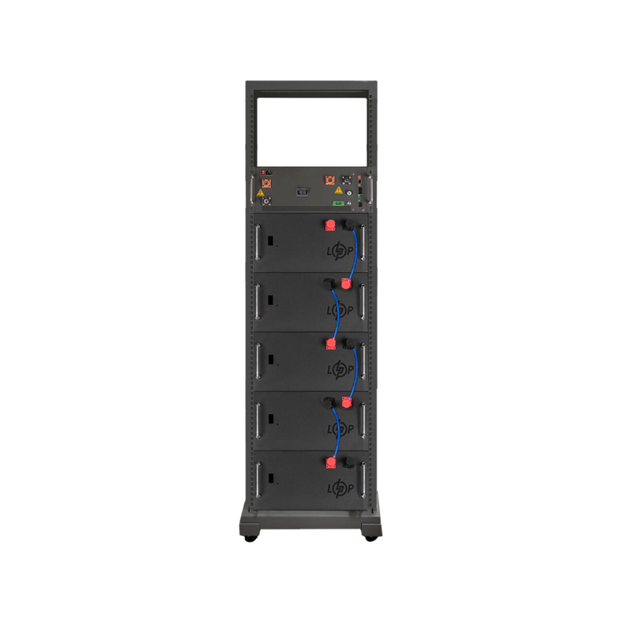 Акумулятор LP LiFePO4 Battery HVM 256V 150Ah (38400 Wh) BMS 125А AB Lrack white