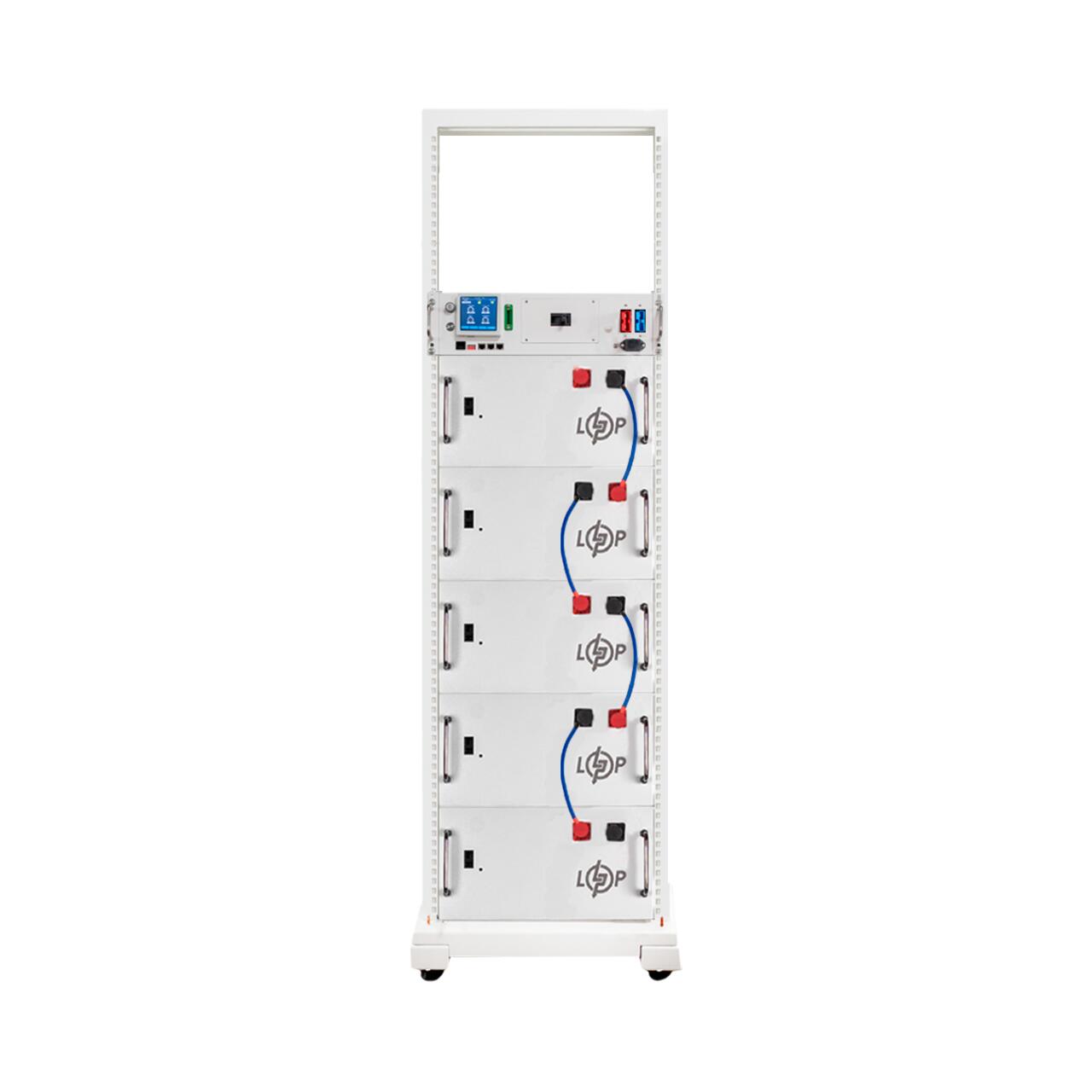Акумулятор LP LiFePO4 Battery HVM 256V 315Ah (80640 Wh) BMS 125А Lrack white AB PRO