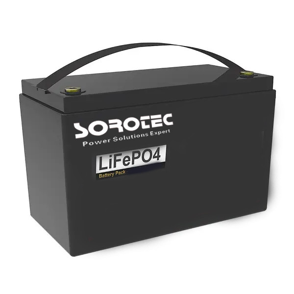 Акумуляторна батарея (АКБ) Sorotec LiFePO4 12.8V/100Ah 1280Wh